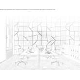 Acoustic cellulose fiber wall panel Sestola