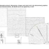 Acoustic wall panel in recycled PET Ulrome
