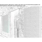 Acoustic synthetic fiber wall panel Evropos