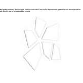 Fabric acoustic wall panel with integrated lighting Pupiales