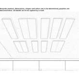 Acoustic polyester fiber wall panel Foehren