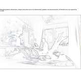 The author made an artistic print Antrain