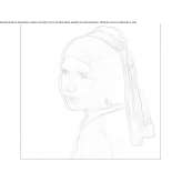 The author made an artistic print Antrain