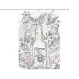 The author made an artistic print Antrain