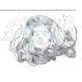 The author made an artistic print Antrain