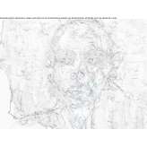 The author made an artistic print Antrain