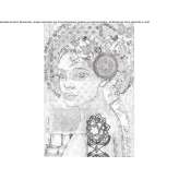 The author made an artistic print Antrain