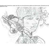 The author made an artistic print Antrain