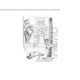 The author made an artistic print Antrain