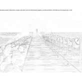 The author made an artistic print Antrain