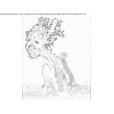 The author made an artistic print Antrain