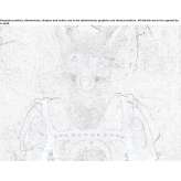 The author made an artistic print Antrain