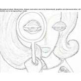 The author made an artistic print Antrain