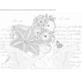 The author made an artistic print Antrain