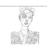 The author made an artistic print Antrain