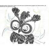The author made an artistic print Antrain