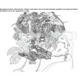 The author made an artistic print Antrain