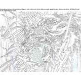 The author made an artistic print Antrain