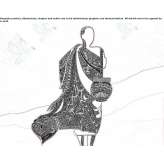 The author made an artistic print Antrain