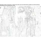 The author made an artistic print Antrain
