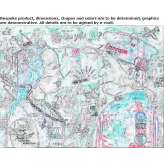 The author made an artistic print Antrain