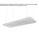 Acoustic ceiling clouds made of merino wool Irupi