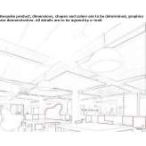 Clouds of acoustic ceilings Leerbeek
