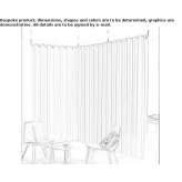 Acoustic fabric ceiling clouds Caprezzo