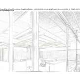 Polyester fiber ceiling clouds Foehren