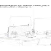 Desktop barrier Caiuti