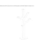 Clothes stand made of polyethylene Zingem