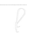 Zinc wall hook Vintrosa