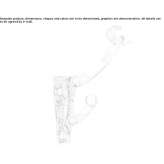 Wall hanger made of polycarbonate Simantra