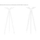 Ash coat stand Yandyki