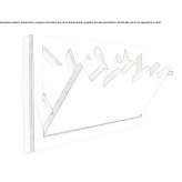 Plywood clothes hanger mounted to the wall Bellaire