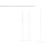Metal clothes hanger Bocenago