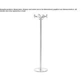 Brushed steel clothes rack Jonuta
