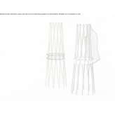 Beech wood coat stand Betheny