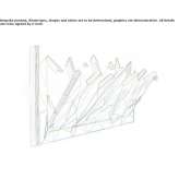 Plywood clothes hanger mounted to the wall Bellaire