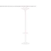 Metal clothes hanger with umbrella stand Rohatec