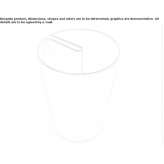 ABS waste paper bin Hemsbach
