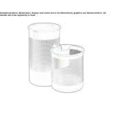 Steel waste paper bin Charlieu
