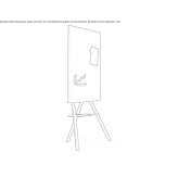 Magnetic office board Ikizdere