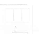 Wall-mounted glass office board Torrico