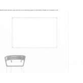Metal office board mounted on the wall Porus