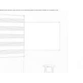 Magnetic, metal office board mounted on the wall Binic