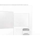Aluminum office board mounted on the wall Wedding