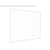 Magnetic office board made of ceramic steel, mounted on the wall Zorkino