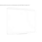 Wall-mounted glass office board Leisnig