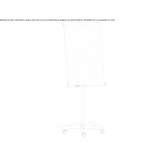 Swivel magnetic steel office board on wheels Pozuzo